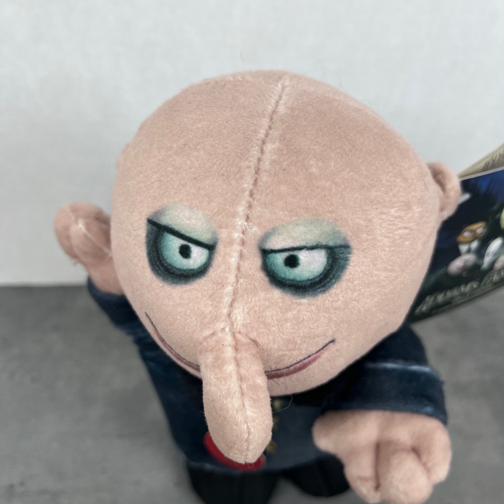 Addams Familyβ Uncle Fester Plush Toy 9 Inch Talking Singing New With Tags